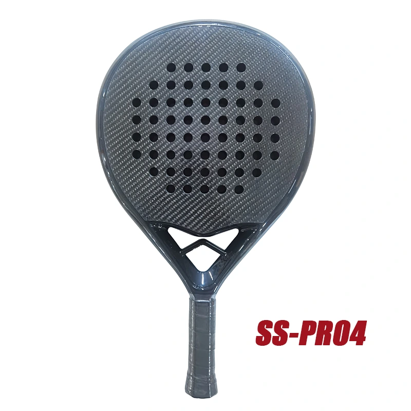 تصميم مخصص Round 3K Carbon Padel Gracket مع جسر ذكي