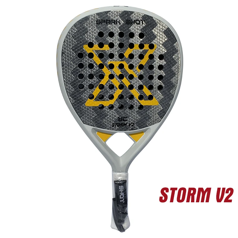 مضارب ألياف فاخرة 24K من ألياف الشب STORM V2